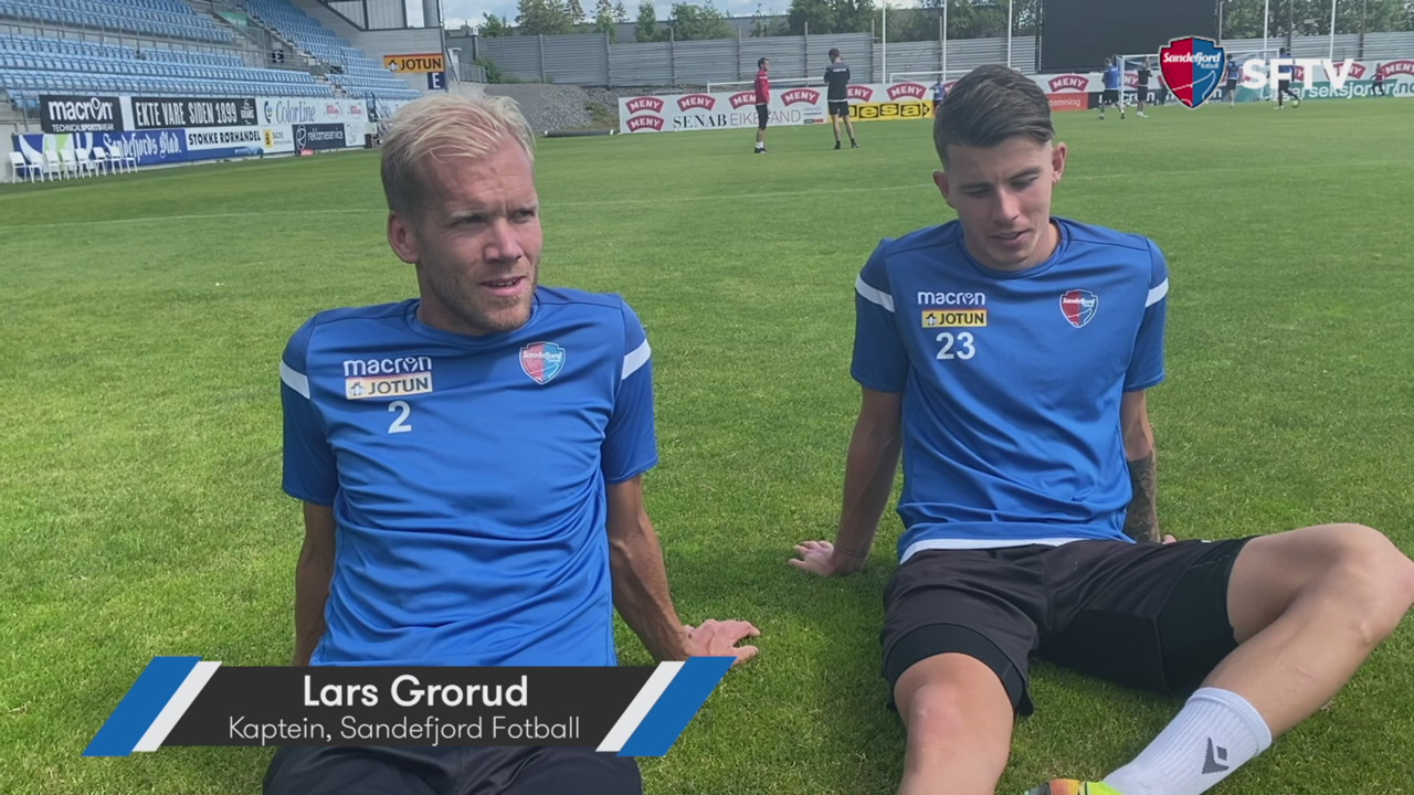 Lars og Vidar før kampen mot Brann.mp4